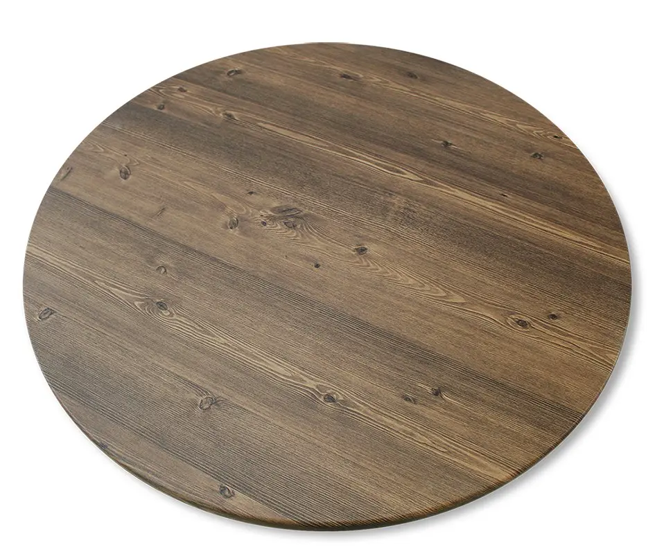 Изображение Стол кухонный круглый Sheffilton 70 см коричневый муар / черный / орех светлый