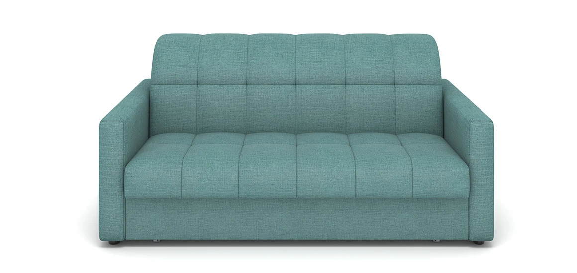 Изображение Прямой диван Колорадо 184 х 207 тканевый сине-зеленый