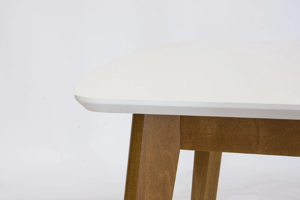 Изображение Стол кухонный Monika прямоугольный раздвижной белый 1150 х 750 см