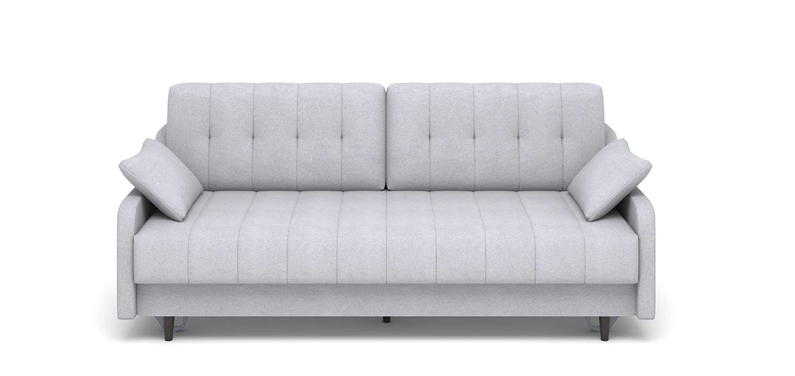 Изображение Прямой диван Женева 157 х 201 рогожка серо-розовая